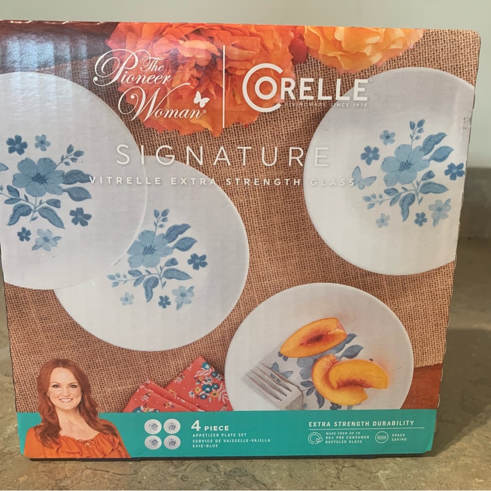 Pioneer Woman Corelle Signature Appetizer Plates